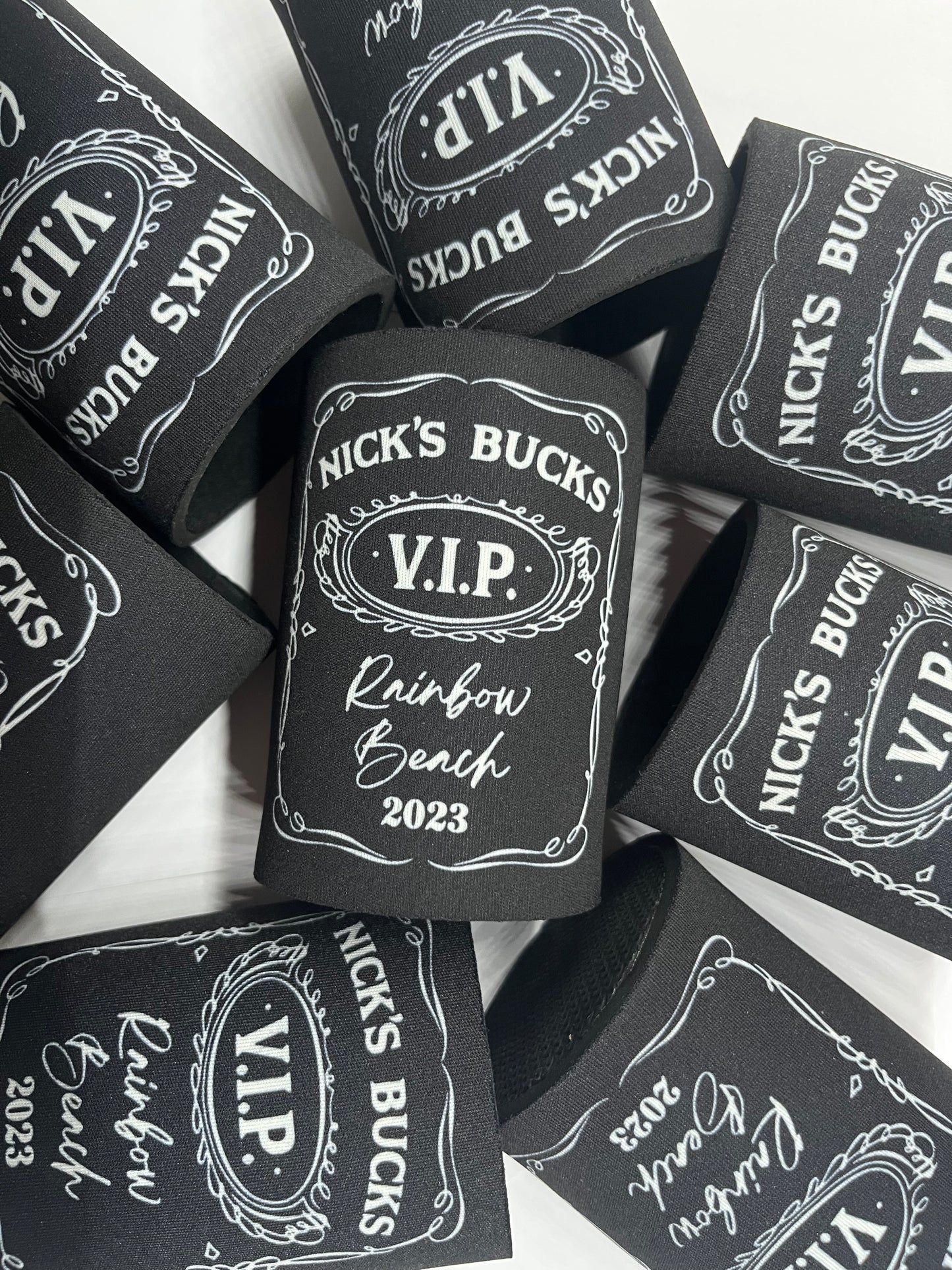 Bridal Party Stubby Holder Style 17 Whiskey