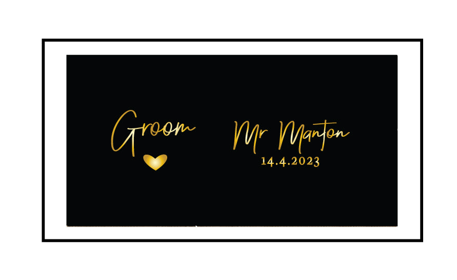 Bride and Groom Stubby Holder (Set of 2)