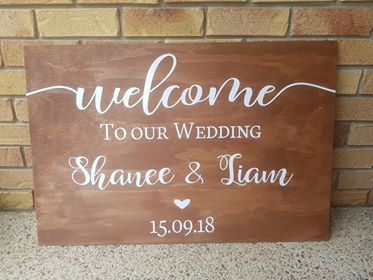 Welcome Sign - DECAL ONLY