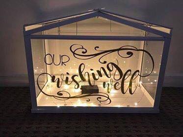 Wishing Well Style Two - Wedding Decal