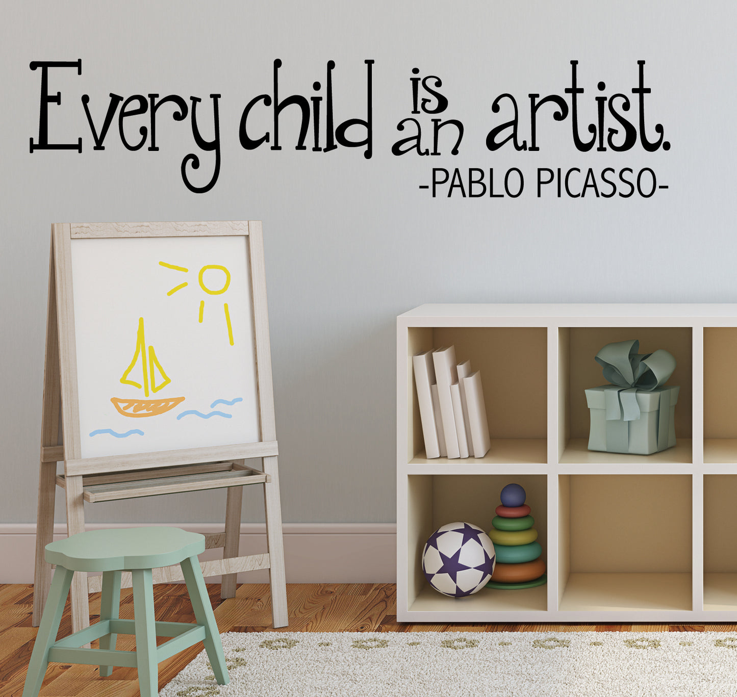 Every Child is an Artist Wall Decal