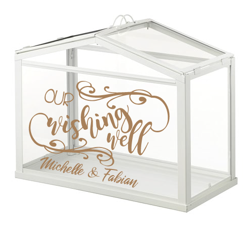 Wishing Well Style Two - Wedding Decal