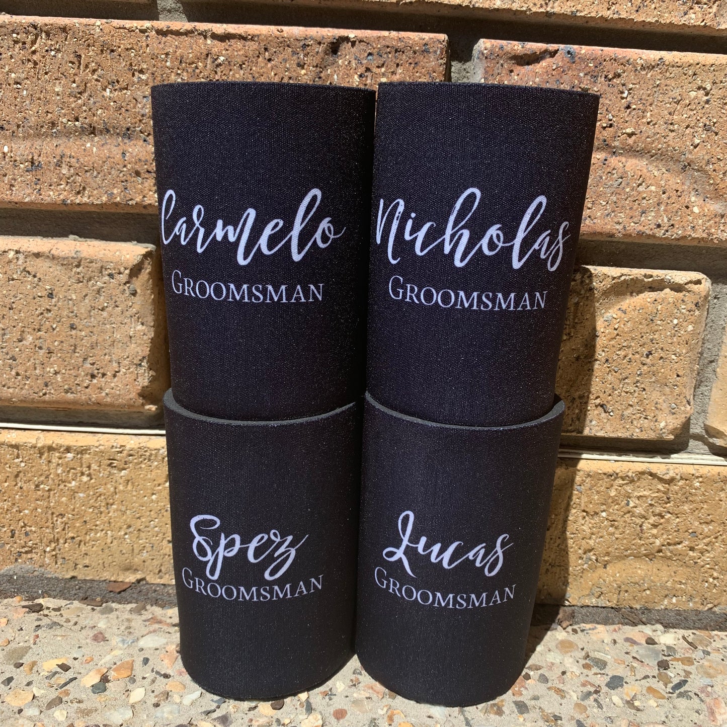 Bridal Party Stubby Holder Style 2