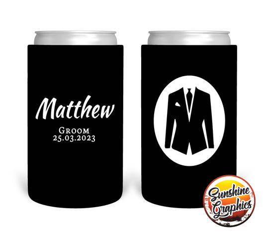 Bridal Party Stubby Holder Style 15