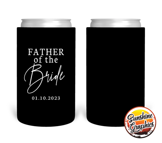 Bridal Party Stubby Holder Style 16