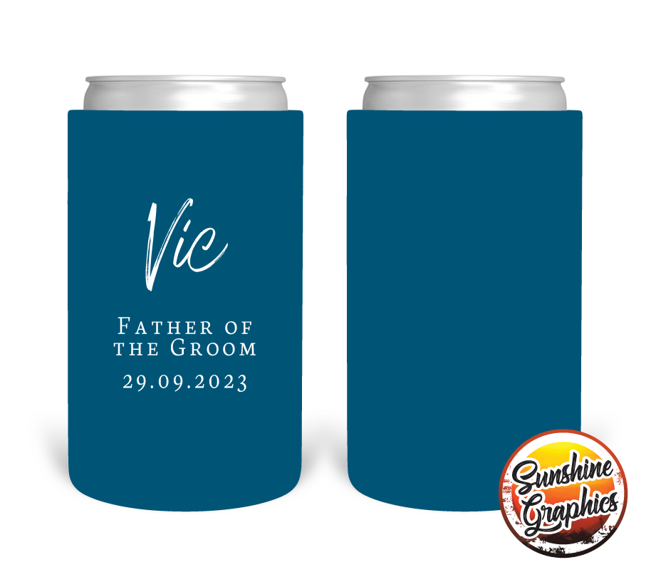 Bridal Party Stubby Holder Style 3