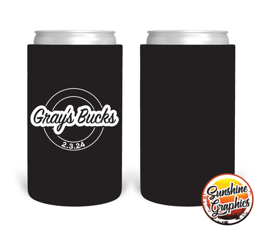 Hens Stubby Holder - Bucks Style 1