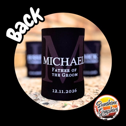 Bridal Party Stubby Holder Fishing Theme