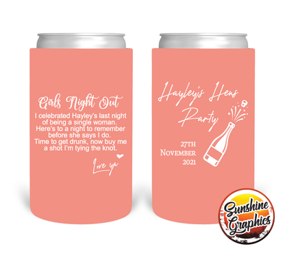 Hens Stubby Holder - Girls Night Out