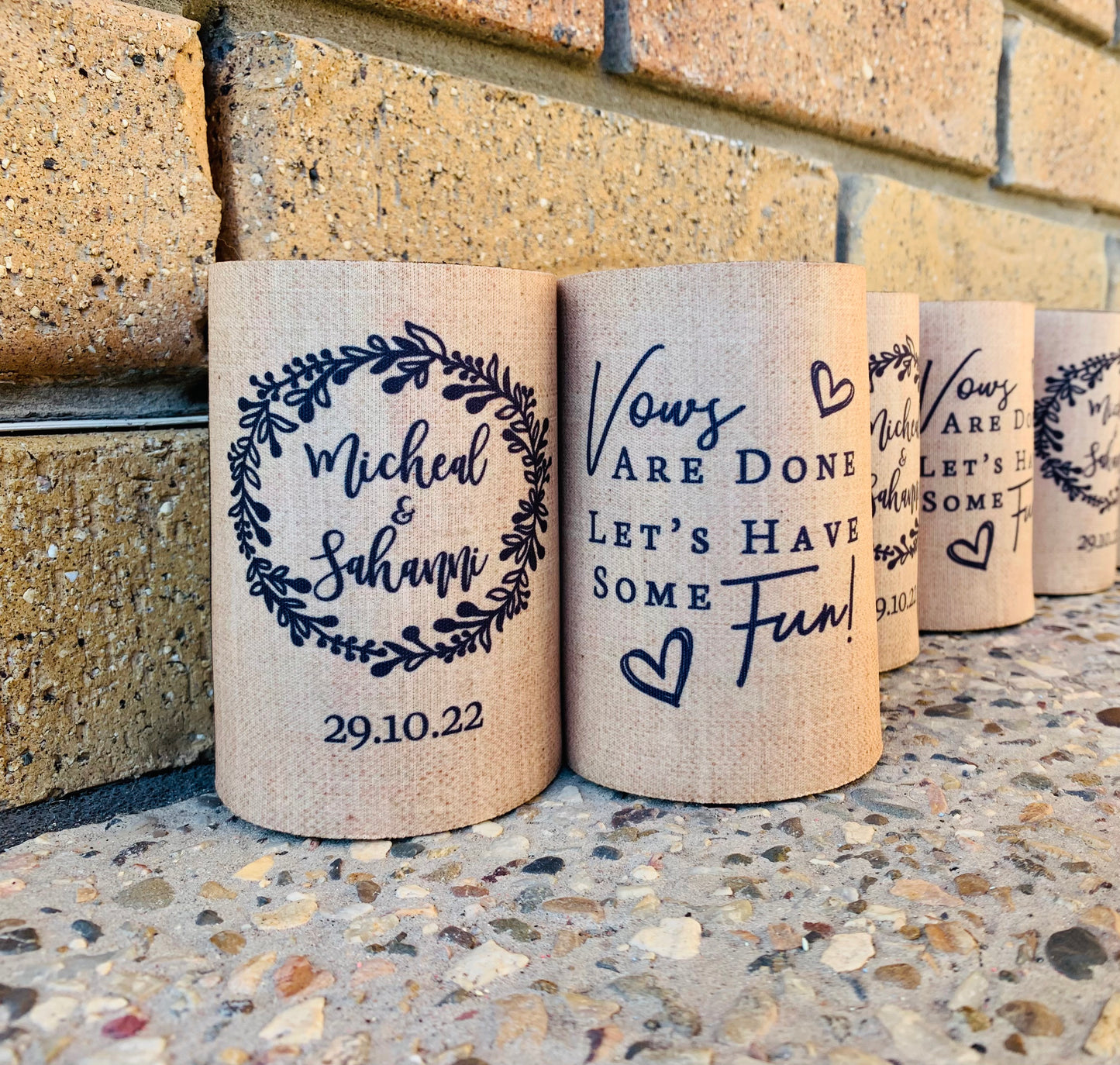 Stubby Holder - Vows are done