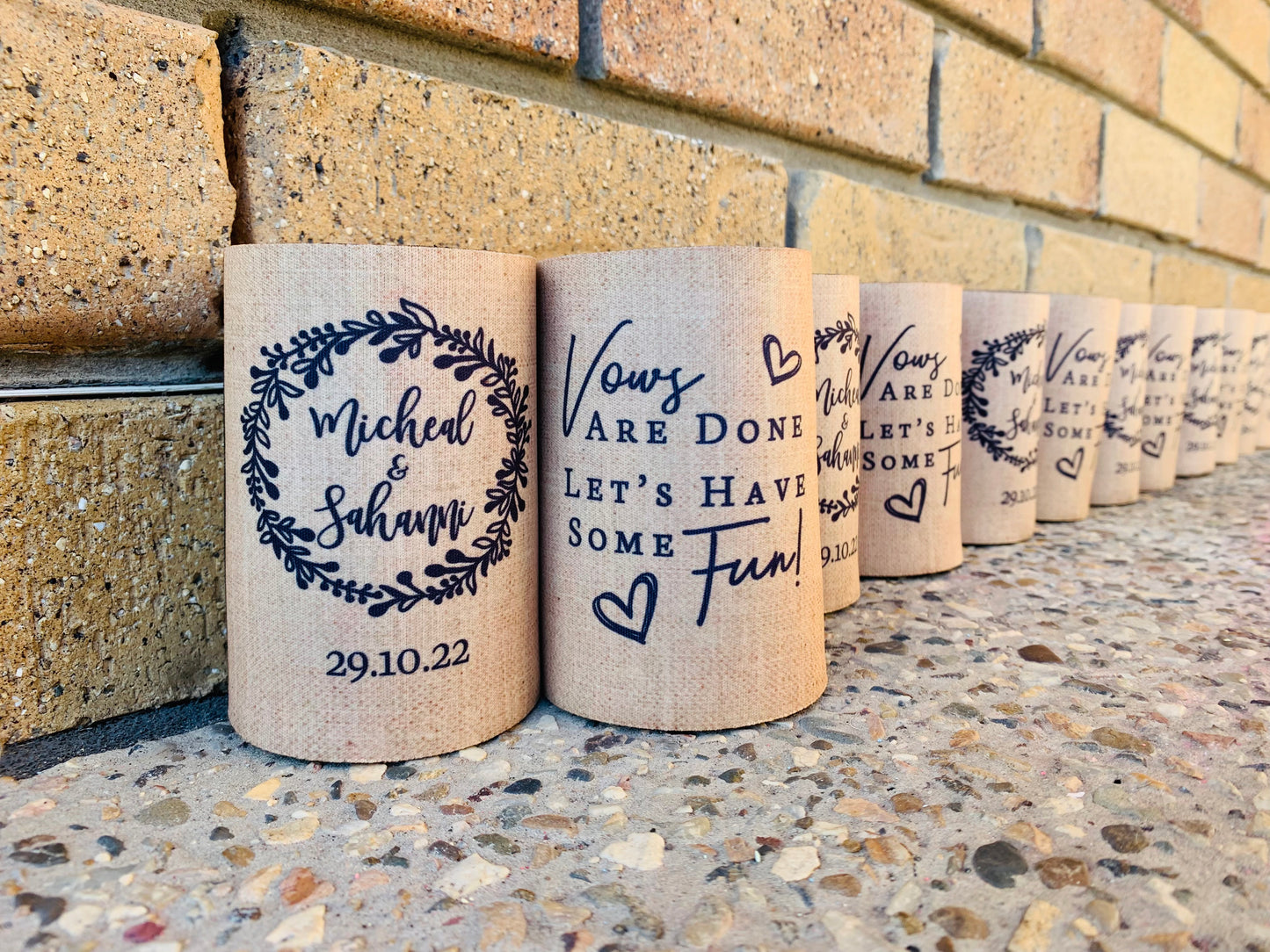 Stubby Holder - Vows are done