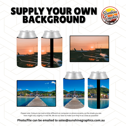 BR010 | Personalised Bridal Party Stubby Holders – Custom Gifts for Best Man, Groomsman