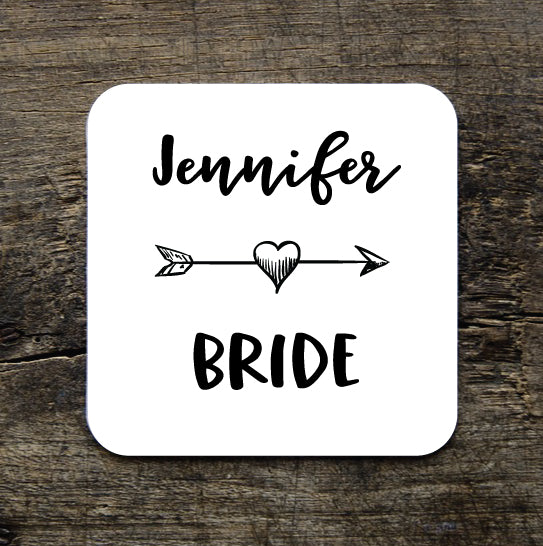 Coasters for Bridal Party